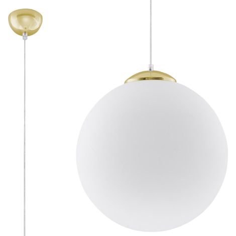 Lampada a sospensione Calix 1 E27 bianca Lumilo 07.227.17 (1/5)