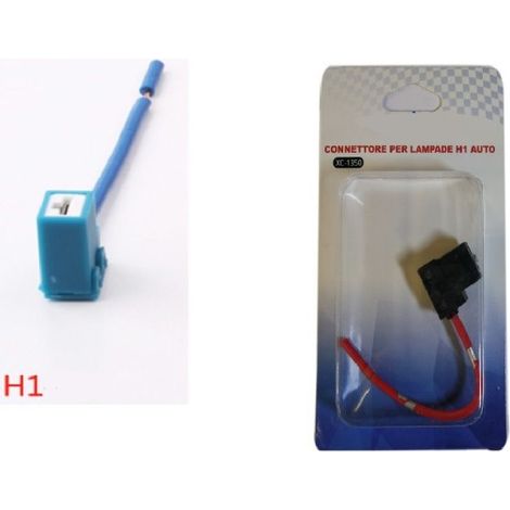 Connecteur Cable Remplacement Lampe H1 Faisceau Voiture Moto Douille Xc-1350
