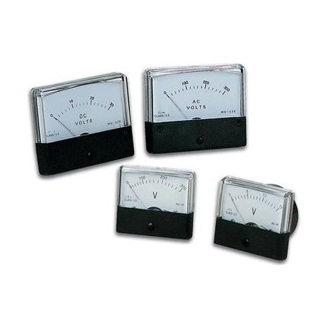 Galvanometre voltmetre 50v dc classe 2.5 dim: 70 x