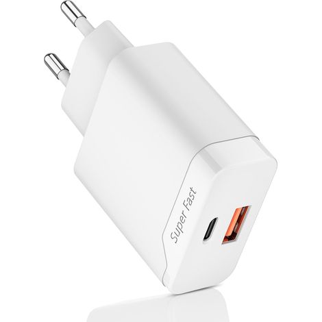 2 Ports Prise Chargeur pour Samsung Galaxy A17 A16 A15 A57 A56 A55 A37 A26 (1/5)