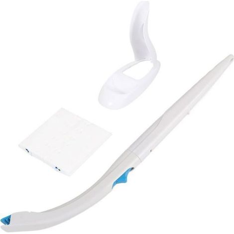 Brosse de Toilette - Manche Ergonomique et Support Mural - 12 Têtes de Rechange - Pour Nettoyage Profond de Cuvette