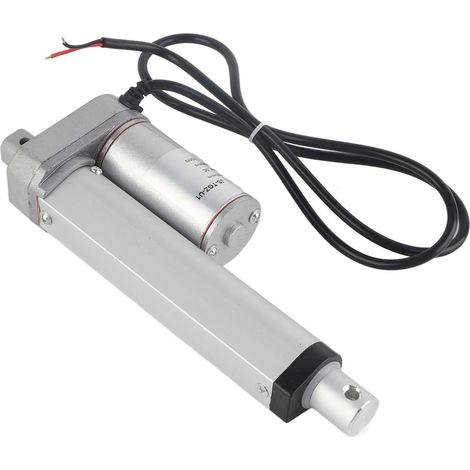 Actionneur linéaire électrique, course de 100 mm, poussée de 750 N, 24 V, pour machines et équipements, avec contrôleur et télécommande. (1/5)