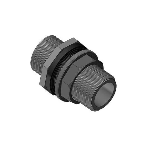 RACCORDO DIRITTO NYLON PER CASSONI FILETTATO  1- BUCCHI- 10,0 pz