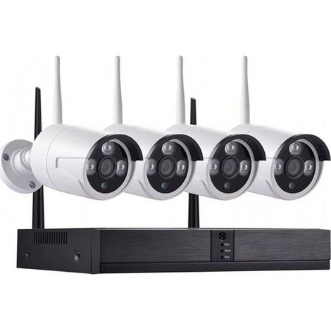 Trade Shop - SET 4K HD TELECAMERA 4 Q-S4PRO CCTV-SYSTEM - (1/5)