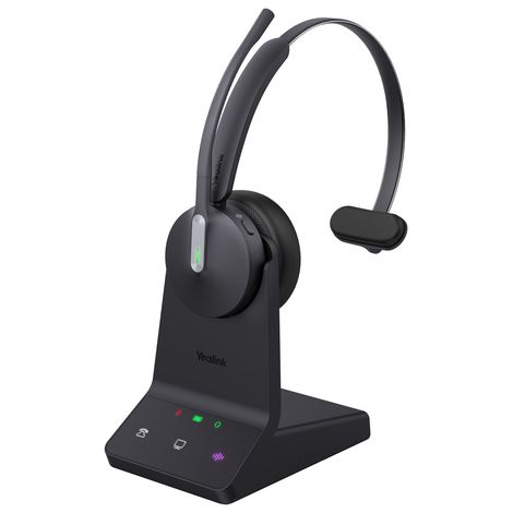 Yealink WH64 Mono UC Kabelloses USB-C Bluetooth-Headset Schwarz (1/5)