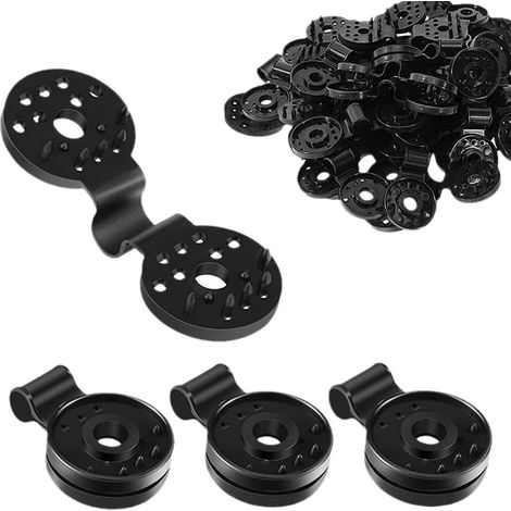 100 clips de fixation pour filet de protection solaire, fixations pour treillis (1/5)