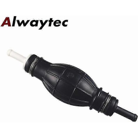 Pompe d'amorçage manuelle pour carburant, tuyau en caoutchouc, poire de transfert de gazole/essence ID8 pour voiture, camion, bateau, marine