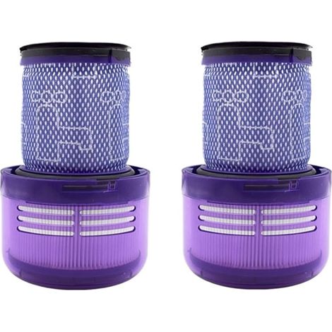 Lot de 2 filtres HEPA de remplacement pour aspirateurs Dyson V12 Slim, V12 Detect Slim Absolute, SV20, SV30, SV34, SV35. Compatible avec la référence : 971517-01. (1/4)