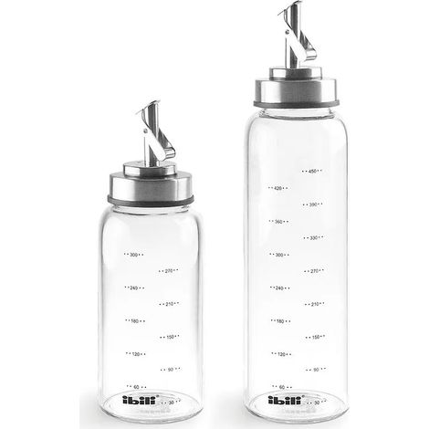 Accessorio cucina ibili tilting lid oil bottle 500ml antigoccia facile da pulire