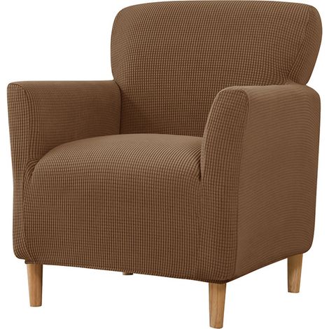 Housse de fauteuil extensible élastique, 1 pièce - Housse de fauteuil extensible élastique, 1 pièce (1/5)
