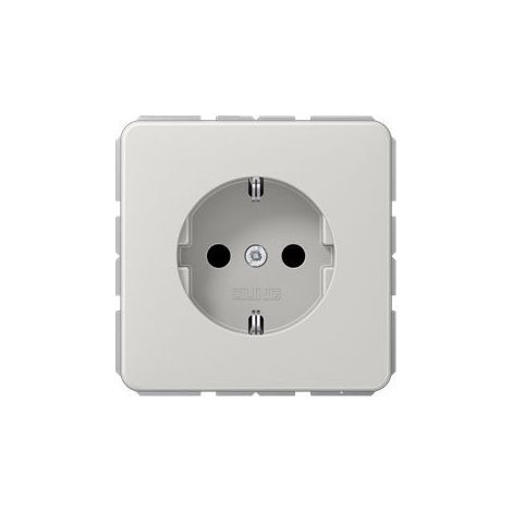 Jung Enchufe SCHUKO®, 16 A 250 V , duroplástico, serie CD, gris claro CD 1520 LG