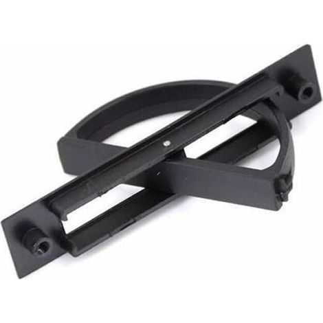 Poignée de Porte Encastrée Poignées Cachées en Alliage de Zinc Pratique Bouton de Plancher Encastré Dissimulé pour Tiroir Armoire Armoire de Plancher (Noir) (1/5)