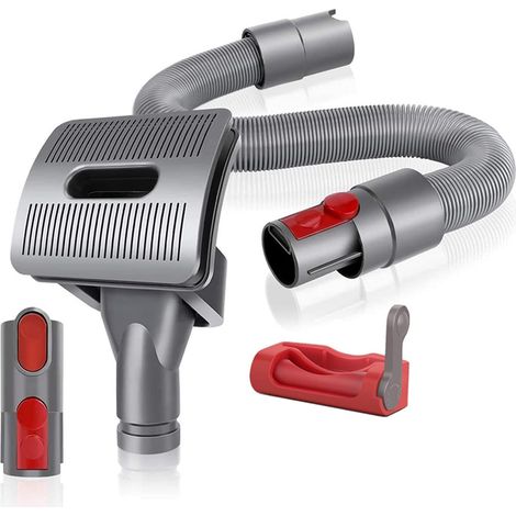 Cepillo para aspiradora YMYNY para perros y gatos, herramienta de aseo para Dyson V11, V10, V8 y V7 + manguera de extensión flexible + adaptador convertidor + gatillo (1/5)