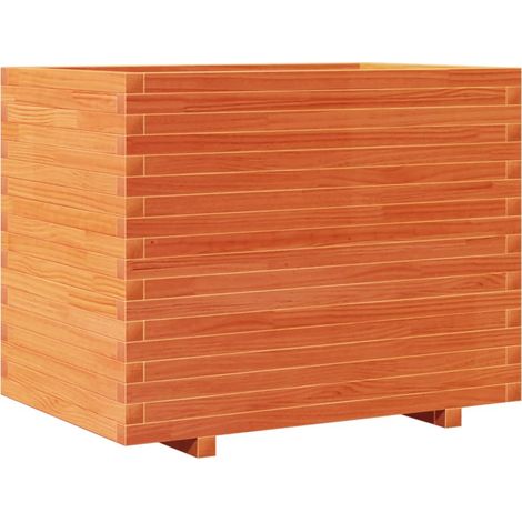 Maison Exclusive - Fioriera Giardino Marrone Cera 90x60x72 cm Legno Massello Pino