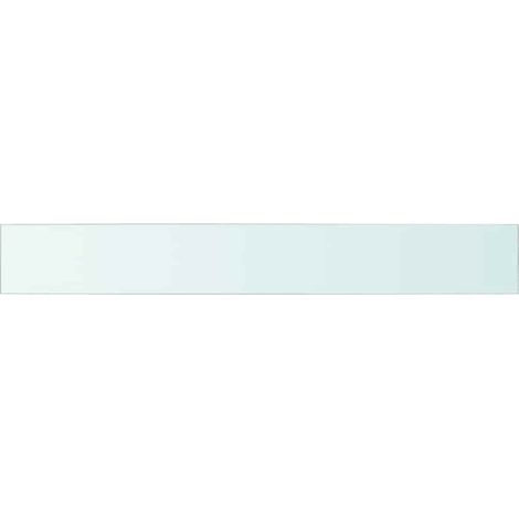 Maison Exclusive - Regalboden Glas Transparent 110x15 cm (1/3)