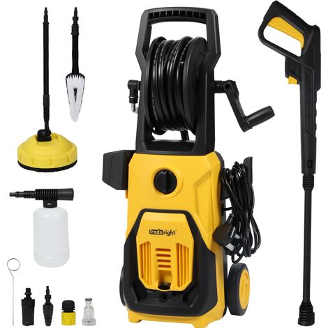Traderight Electric Pressure Washer 3500PSI High Power Jet Car Cleaner Garden (1/5)