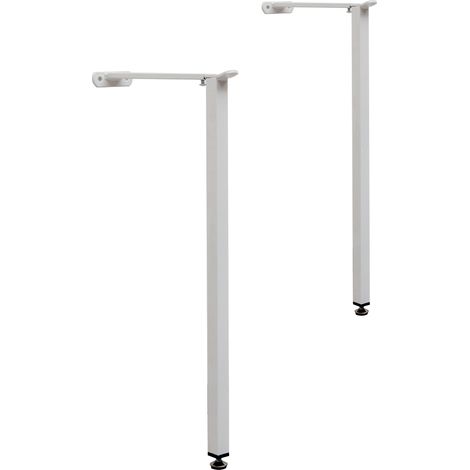 Staffe per lavatoio e pilozzo con gambe a terra h 60 da esterno e dinterno (1/2)