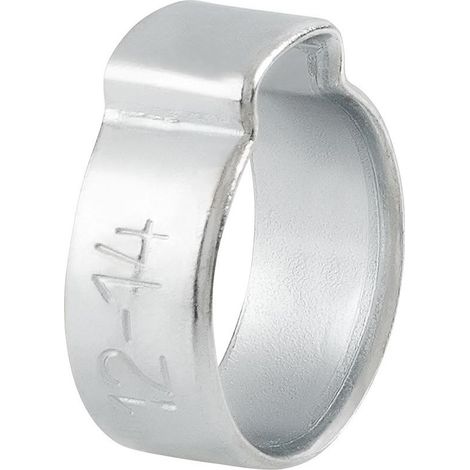 Normaclamp de agua Apretado 1 oreja 11-13 W1 acero galvanizado (por 100)