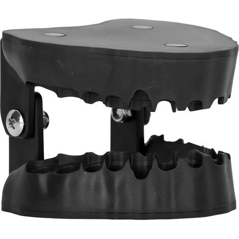Porte-forets pour prothèses dentaires, 28 forets, organisateur portable avec aimant, noir (1/5)