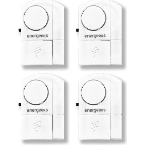 Energeeks Pack 4 alarmas puertas/ventana