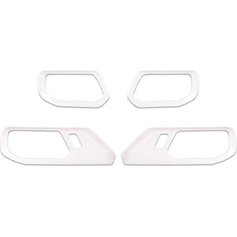 Protection anti-rayures pour poignée de porte intérieure de voiture (modèles 2021-2024), accessoires intérieurs, blanc (1/5)