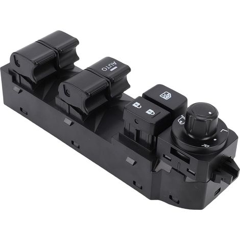 Bouton de Lève-vitre de Voiture, Interrupteur de Commande de Fenêtre côté Conducteur Avant, Bouton de Fenêtre de Couleur Noire avec Remplacement Direct, Idéal pour CX-5 2015-2017 (1/5)