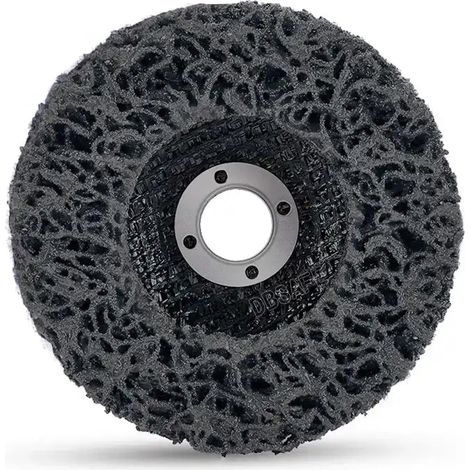 Manuzen - Disque de décapage pour meuleuse – Noir – 125 × 22 mm – 1 pièce
