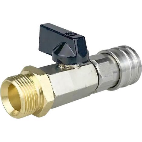 Kit de vanne à bille pour nettoyeur haute pression, raccord rapide 1/4" pour tuyau de nettoyeur haute pression (1/5)