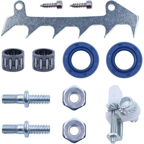 Dog Bumper Spike Oil Seal Kit for Stihl 017 018 021 023 025 Ms170 Ms180 Ms210 Ms230 Ms250 Chainsaw, 9638 003 1581, 1123 664 0501 1123 007 1000,9512 003 2250 (1/5)