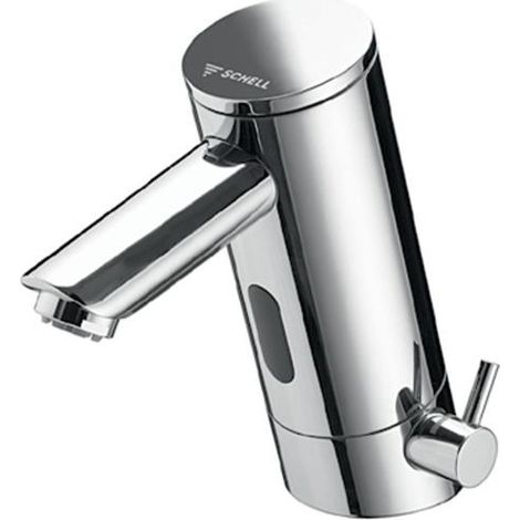 WT-Arm. PURIS E ND-M, Mélangeur électronique, long bec verseur, batterie, chromé