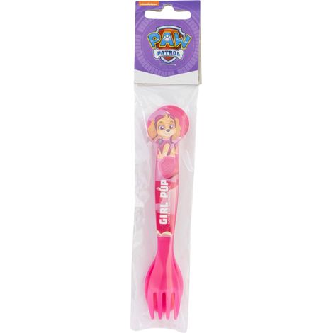 Set 2 Couverts Enfant Plastique - Fourchette et Cuillère Réutilisables avec Design Arrondi Sécurisé pour Enfants Sans BPA (1/5)