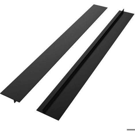 2Pcs Joint Silicone Gap Cover Plan de Travail Cuisine Coque en Silicone Réchaud Comptoir pour Cuisinière Plan Silicone de l'é (1/4)