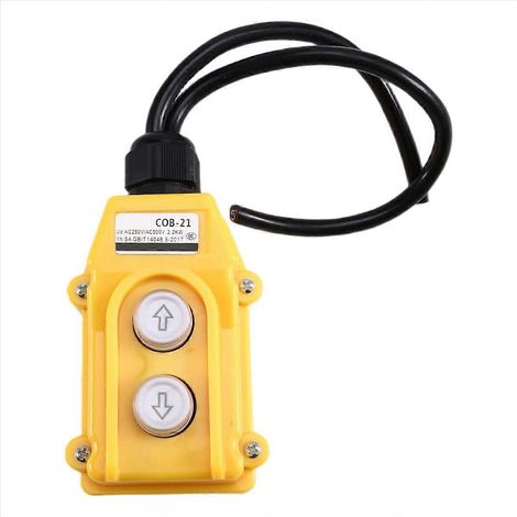 COB-21 Drucktaster mit Seilzugschalter, Direktsteuerknopf für Kran, Drehstrom-Elektrohebezeug (1/5)