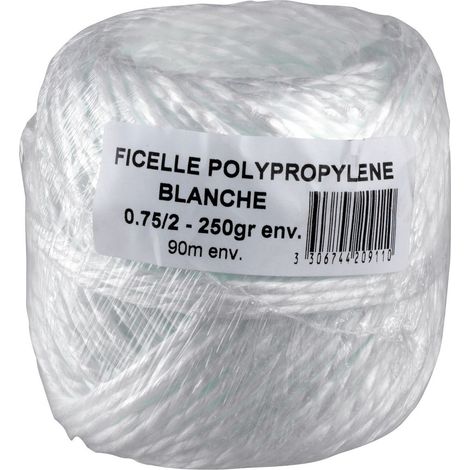 Polypropylen-Schnur Weiß 2,7 x 90 250