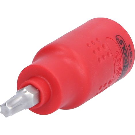 KS-Tools 118.3814 3/8" Isolierte Bit-Stecknuss T27 60 mm lang (1/3)