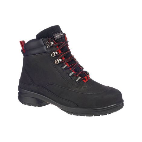 Botas de protección Steelite Hiker para mujer Piel flor Nubuck FT42 38 Negro