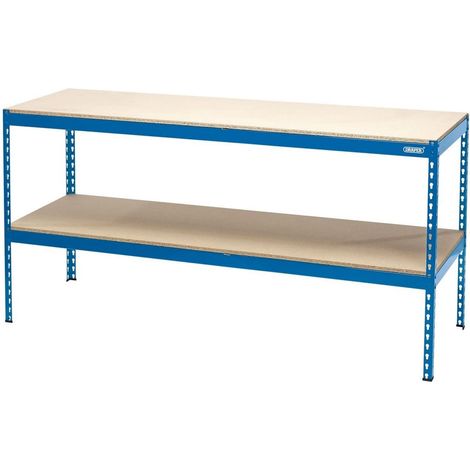 Draper Steel Workbench 1800 x 600 x 900mm with 200kg Load Capacity (Model 24913)