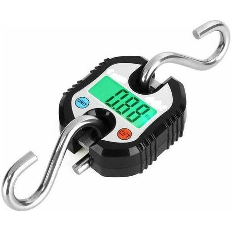 -Crochet peseur 150kg - peson dynamomètre LCD Balance Industrielle pèse Poids 150kg