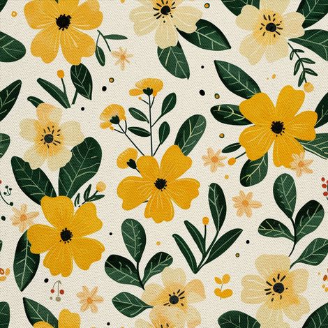 Tissu décoratif d'extérieur Oxford - Motif printemps I DX7269 (1/5)