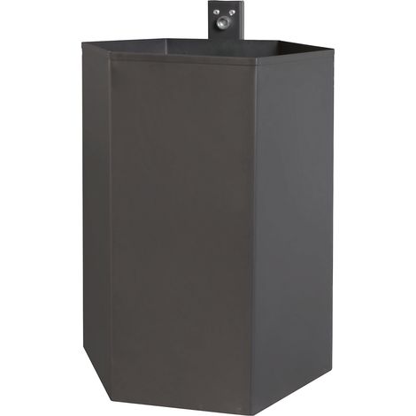 FRANKEL kaiserkraft, Poubelle extérieure, capacité 52 l, avec (1/2)