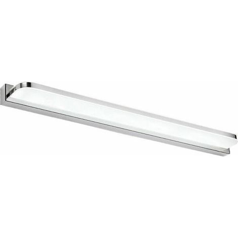 Aplique de pared para baño, luz LED para espejo de 7 W y 42 cm, blanco frío, resistente al agua IP44, 6000 K, 600 lm, moderna lámpara de pared LED acrílica, iluminación para armarios, iluminación de b (1/5)