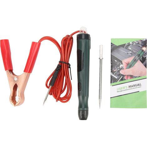 Tester per circuiti automobilistici Toivize P50 a LED con morsetto a levetta e punta in acciaio inossidabile per diagnostica 5-30V (1/5)