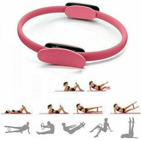 Anneau de Pilates, anneau de yoga anneau de résistance de qualité supérieure, cercle de Pilates, équipement de yoga, équipement d'entraînement pour l'entraînement à domicile et le renforcement (1/5)