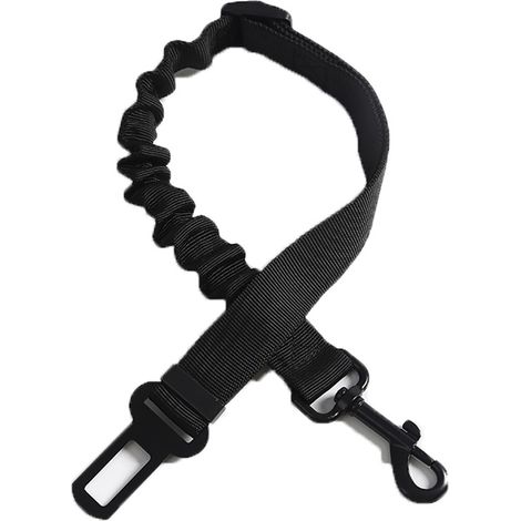Ceinture de sécurité de voiture pour animaux de compagnie, corde de traction télescopique élastique pour voiture, corde de voiture, fournitures pour animaux de compagnie (1/4)