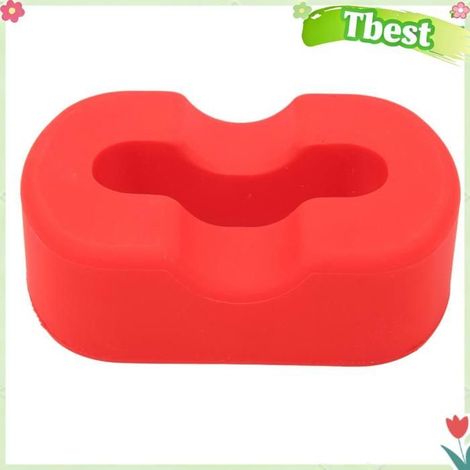 Bloc en caoutchouc pour crochet de treuil, haute résistance, évite les cliquetis, isolateur de crochet rouge pour treuils de 9 500 (1/4)