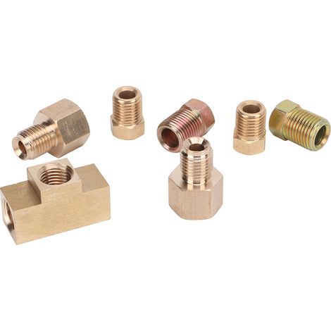 Kit de Commutateur de Feu Stop Hydraulique en Ligne Universel ABS en Métal Kit de Commutateur de Feu Stop Hydraulique Universel en Ligne Pièces Hydrauliques de Frein Raccord de. (1/5)