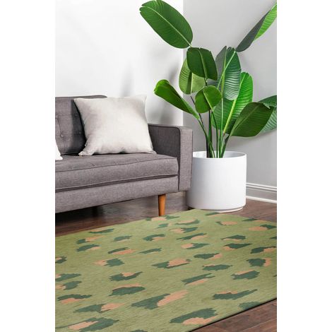 TEPPICH - LEO BENEFFITO KOLLEKTION - SPINAT - Teppich - GRÜN - 200x280cm