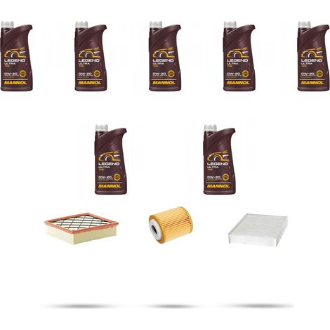Kit tagliando 3 FILTRI e 7L OLIO compatibile con Ford Focus IV 1.5 Ecoblue 85kw dal 2022 (1/5)