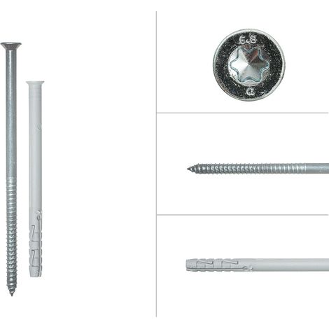 Rahmendübel mit Senkkopfschraube TX40 verzinkt 10 x 140 mm - Pro