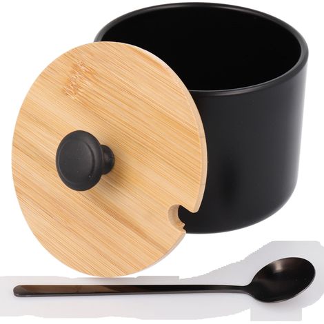 Sucrier en métal avec cuillère 350 ml brunbeste BB-2670 (1/2)